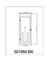 5018M-BK | Z-Lite