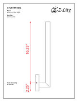 576M-WH-LED | Z-Lite